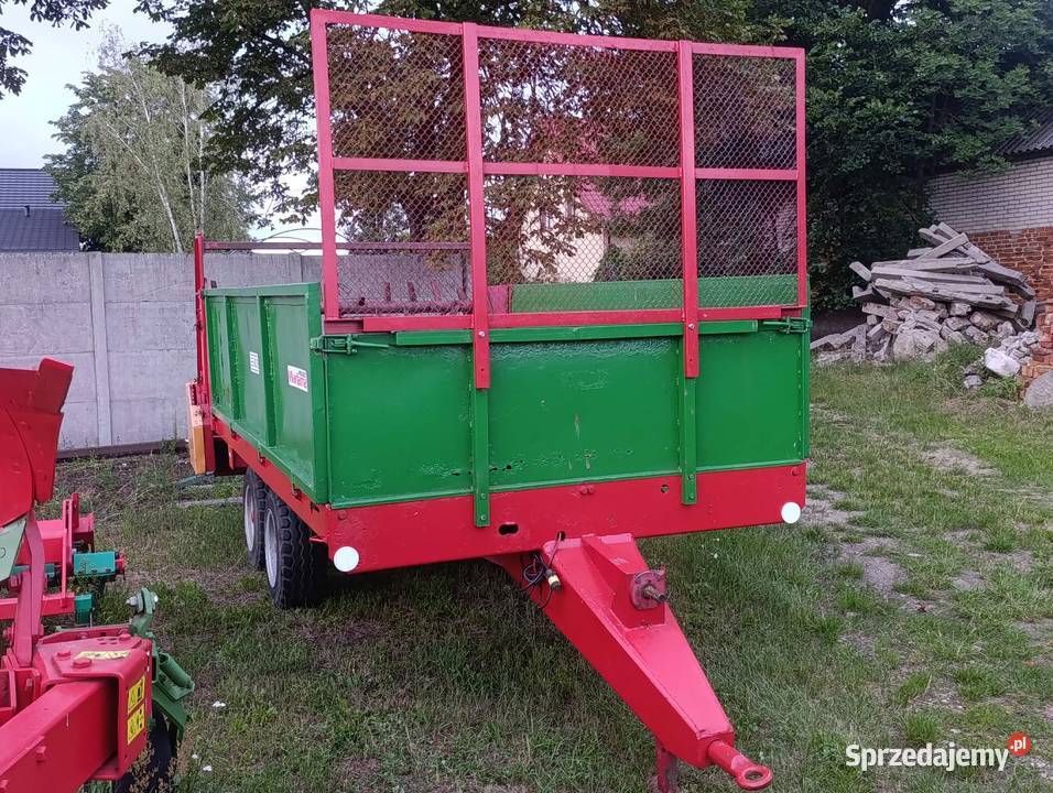 Rozrzutnik obornika 6t Wafarma nieuszkodzony Rozrzutniki obornika Chorzele