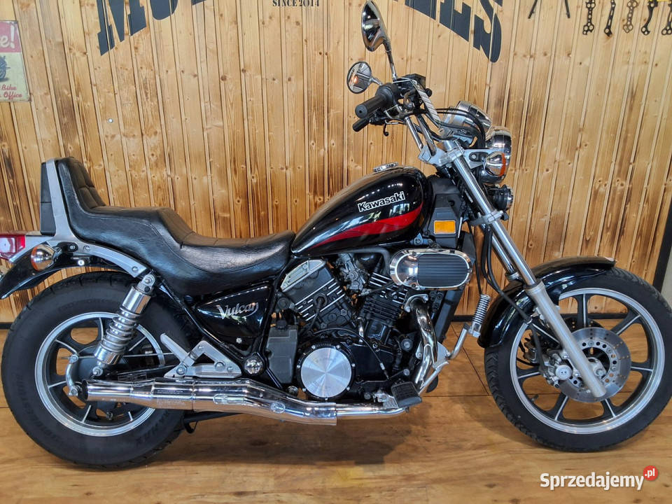 Kawasaki Vulcan Piękny Motocykl KAWASAKI VN750 wielkopolskie Stare Miasto