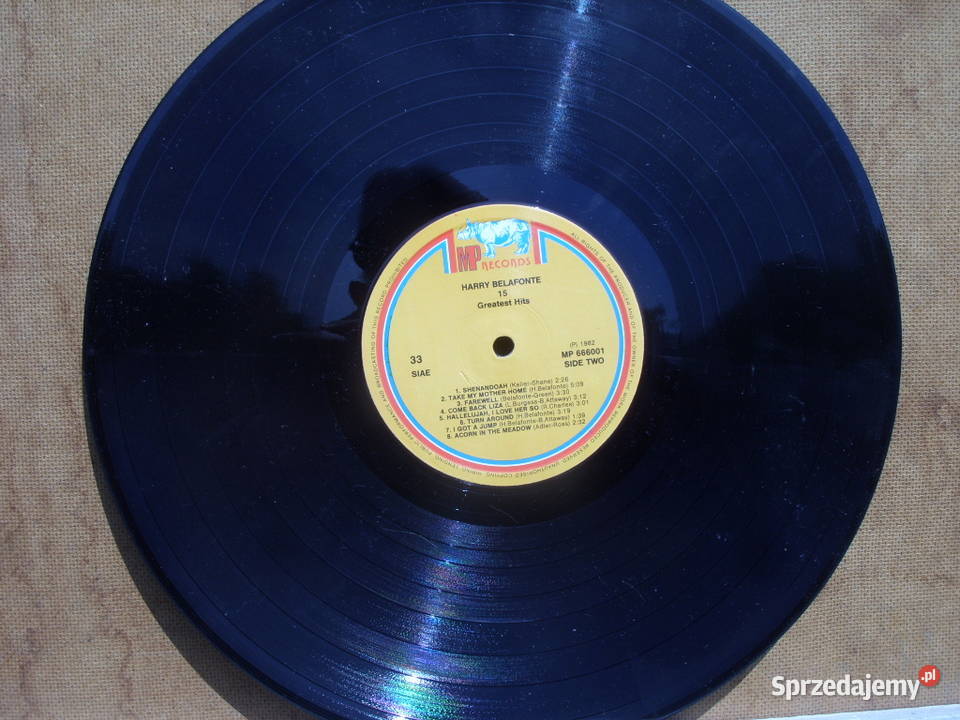 Winyl LP HARRY BELAFONTE15 GREATEST HITS dolnośląskie Wołów