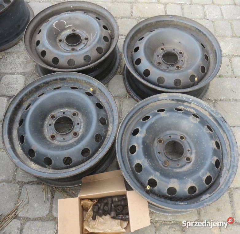 Felgi 14 Peugeot 206 Citroen C2 C3 oryginał 55j Średnica 14" śląskie Kaczyce
