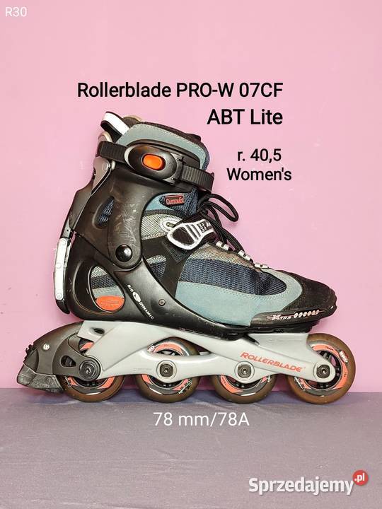 Rolki Rollerblade ProW 07CF z ABT Lite rozmiar Jasień