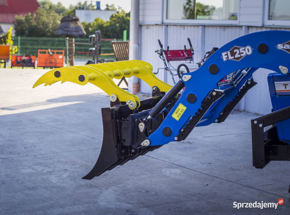 3 CHWYTAK do ładowacza DO DREWNA I GAŁĘZI dowóz Golub-Dobrzyń