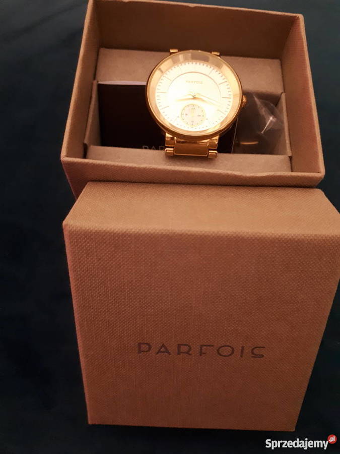 ZŁOTY ZEGAREK PARFOIS BRANSOLETA łódzkie Łódź sprzedam