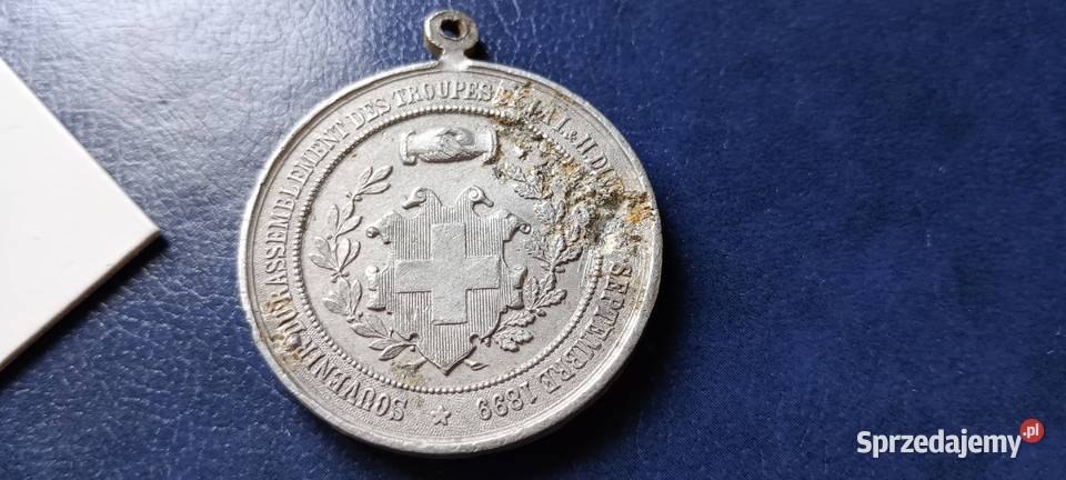 Stare monety Medal Szwajcaria 132 Lesko