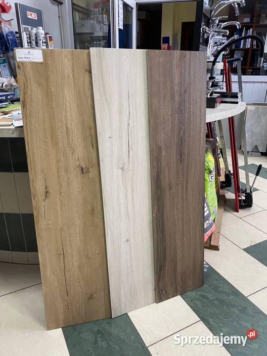 Stopnica gres płytka Ciemny Orzech 30x120 schody małopolskie