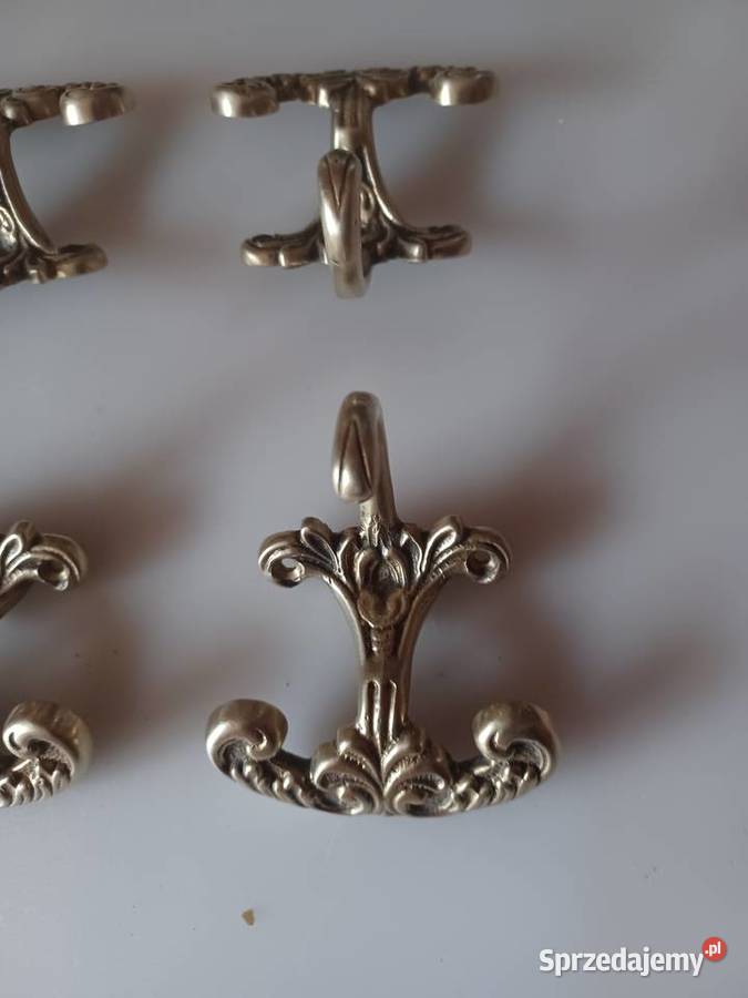 Mosiężny wieszak Poznań