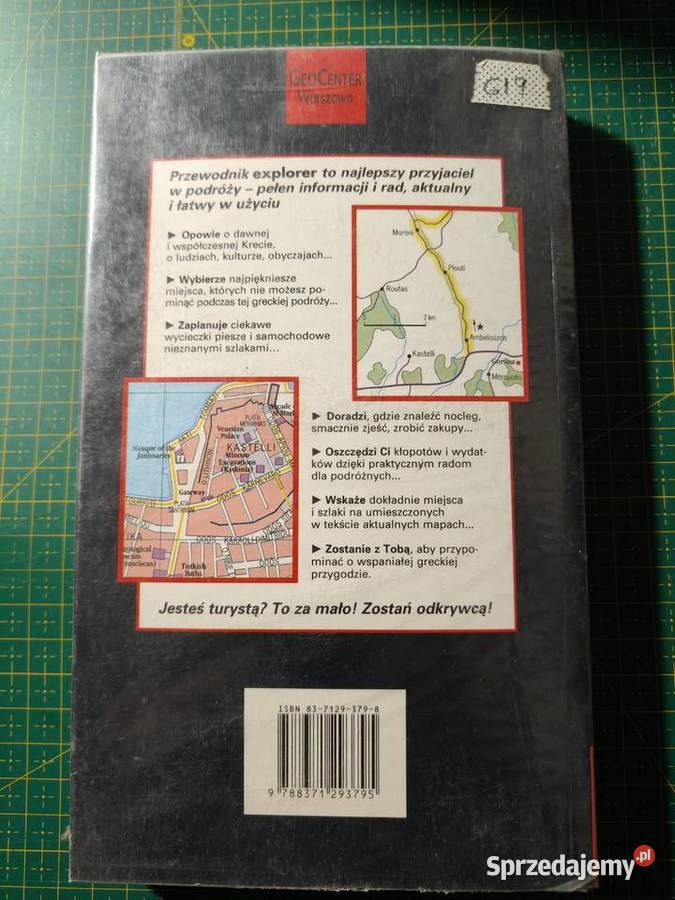Explorer Kreta GeoCenter Wwa przewodnik przewodnik małopolskie Kraków