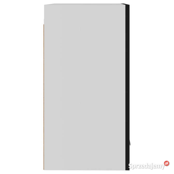 Szafka wisząca czarna 395x31x60 materiał Warszawa