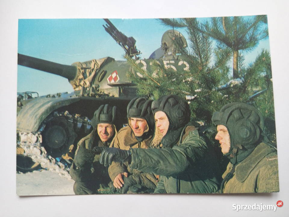 Pocztówka Ludowe Wojsko Polskie 1984r Znaczek Dąbrowa Górnicza sprzedam