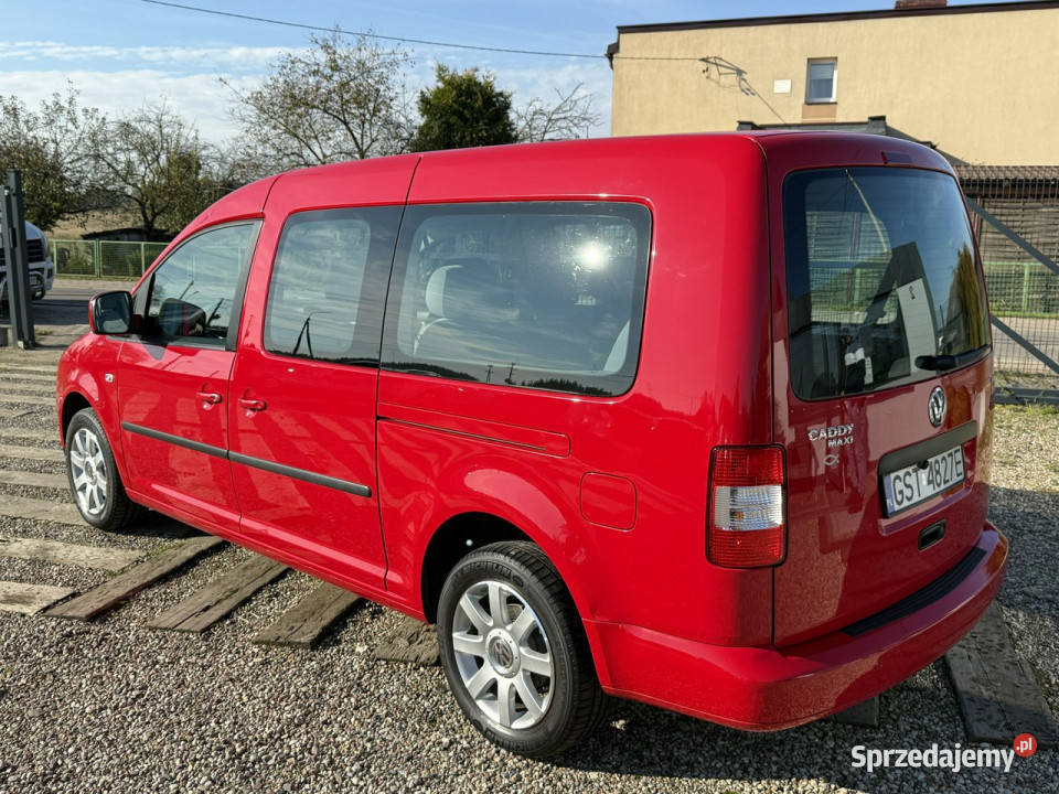 Volkswagen Caddy MAXIDSG19 tdi7osobowyz Niemiec Dąbrowa