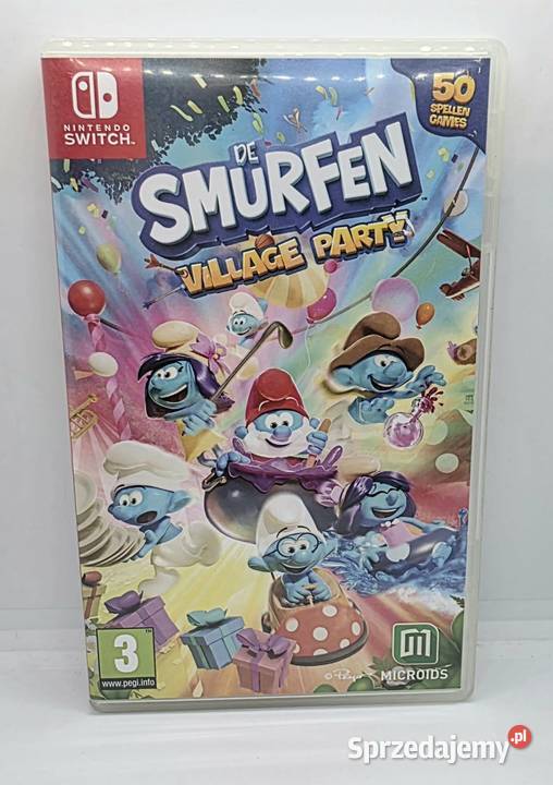 Gra The Smurfs Village Party Nintendo Switch Elbląg sprzedam