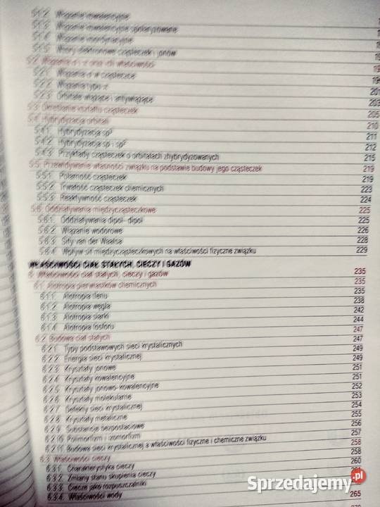 Chemia 1 rozszerzenie Operon antykwariat naukowy