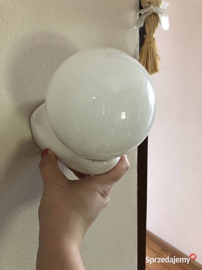 Kinkiet łazienkowy ceramiczny Głębokie sprzedam