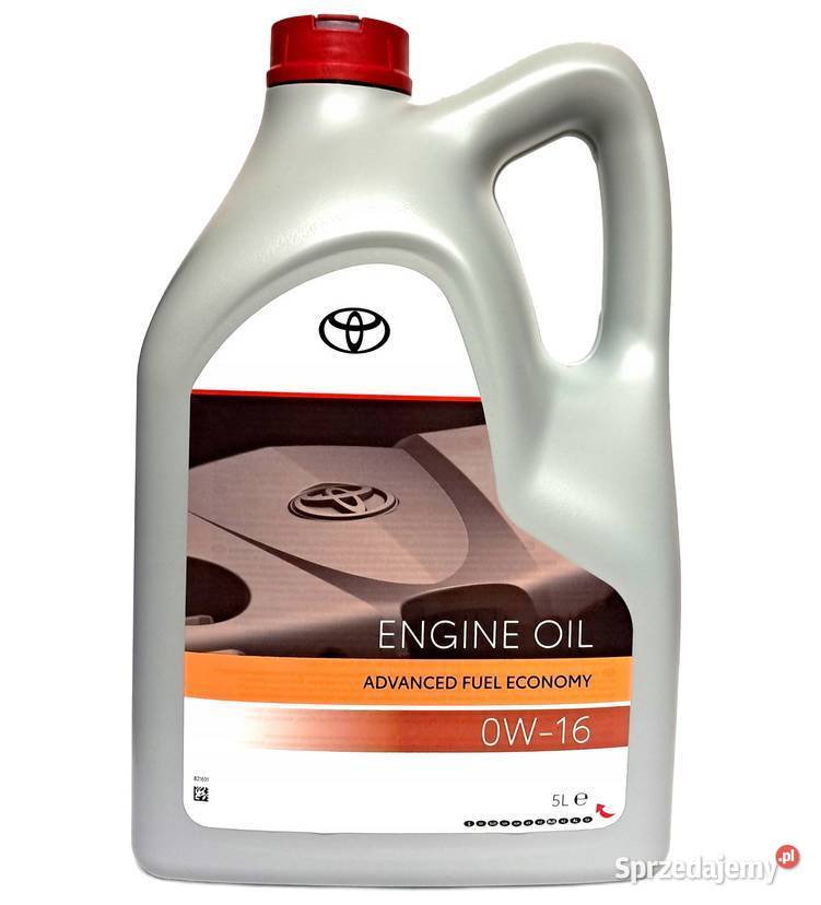TOYOTA Olej silnikowy select 0W16 AFE 5L Pozostałe Części samochodowe Kąty Wrocławskie