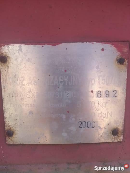 Beczkowóz POMOT CHOJNA 4000L Uszkodzony zbiornik Beczkowozy