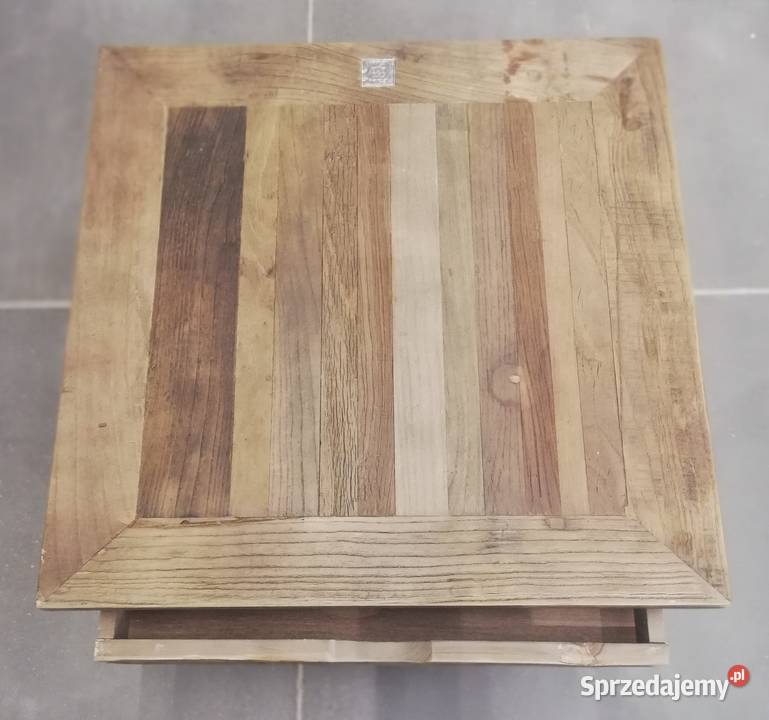 Rivira Maison Stół kawowy drewno wiązowe 60x 39 Tarnów