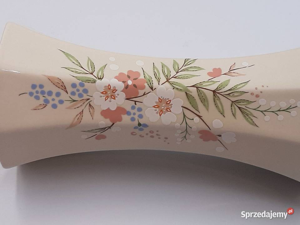 Piękny porcelanowy wazon sygnowany angielski Inowrocław sprzedam