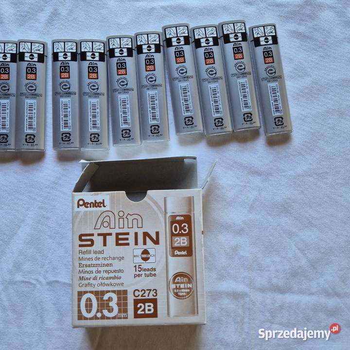 Pentel 03 2B 12 opakowań x15 sztuk nowe
