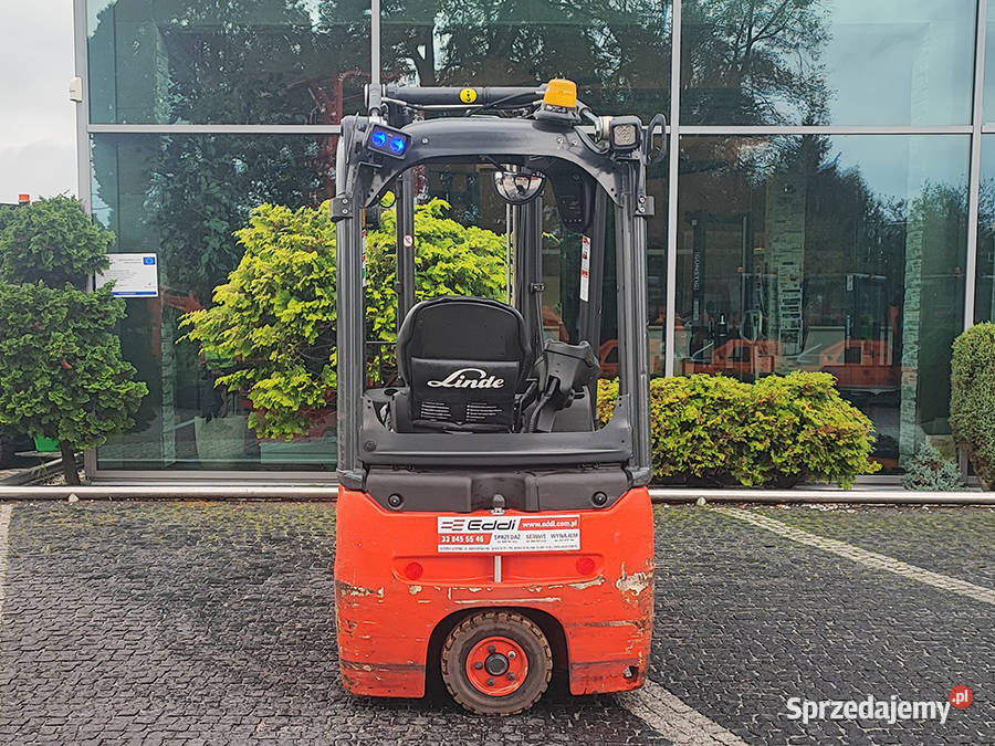 Wózek widłowy elektryczny Linde E1402 hilo 334 m elektryczny Kęty