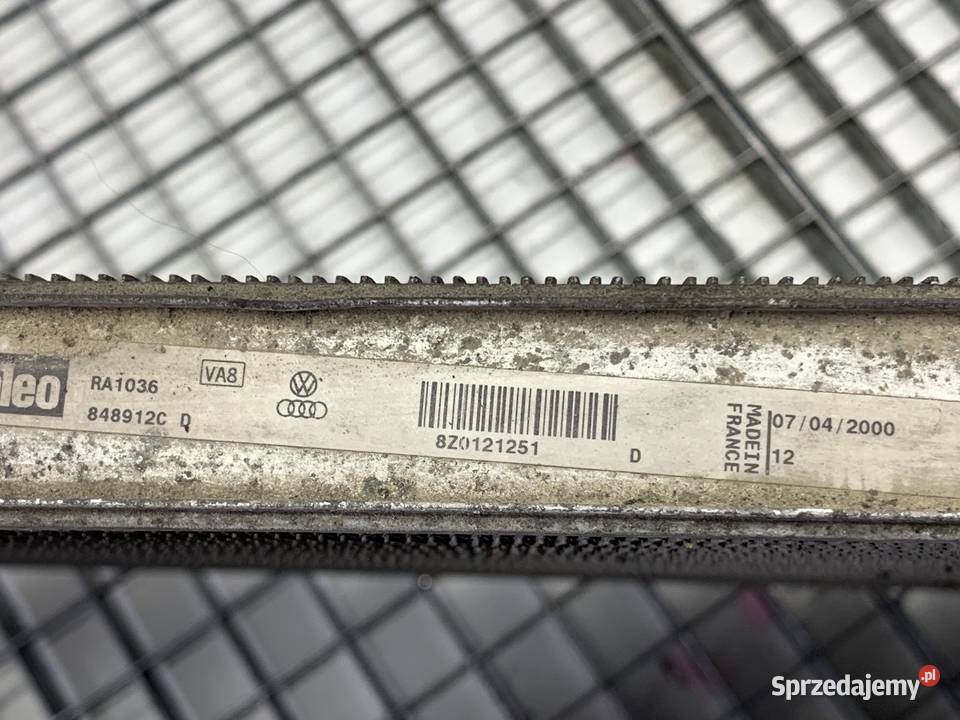 CHŁODNICA WODY AUDI A2 14 75 8Z0121251 0005