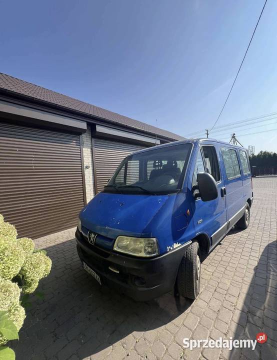 Peugeot Boxer 28 HDI 2006r 9 osobowy nieuszkodzony Samochody osobowe Wola Osowińska