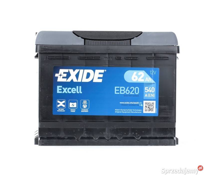 Akumulator Exide Excell 62Ah 540A EN Opole