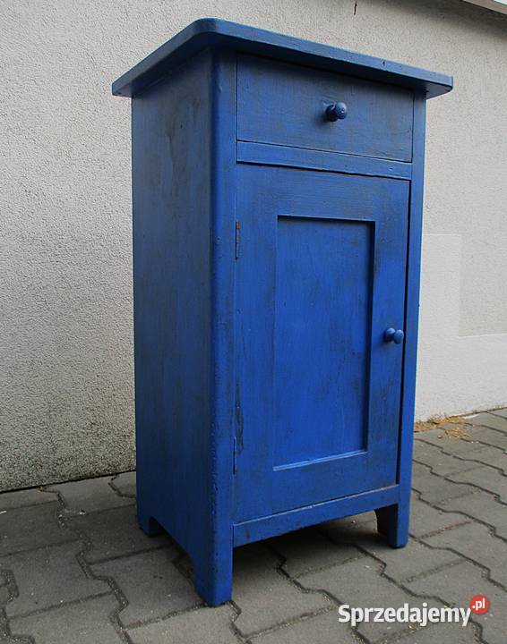 Stara Drewniana Szafka Nocna Nieporęt
