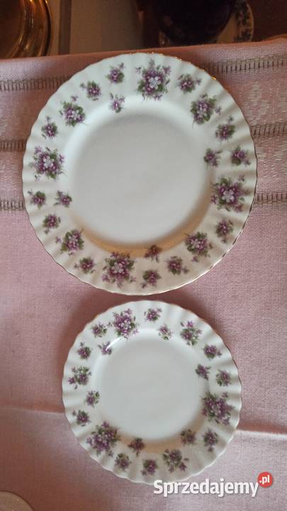 Talerzyk śniadaniowy Sweet Violets Royal Albert Porcelana i szkło Antyki, Sztuka, Kolekcje Gdańsk