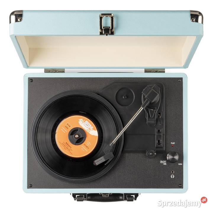 Gramofon Audizio RP114 w Walizce Głośniki AUX in wielkopolskie Poznań