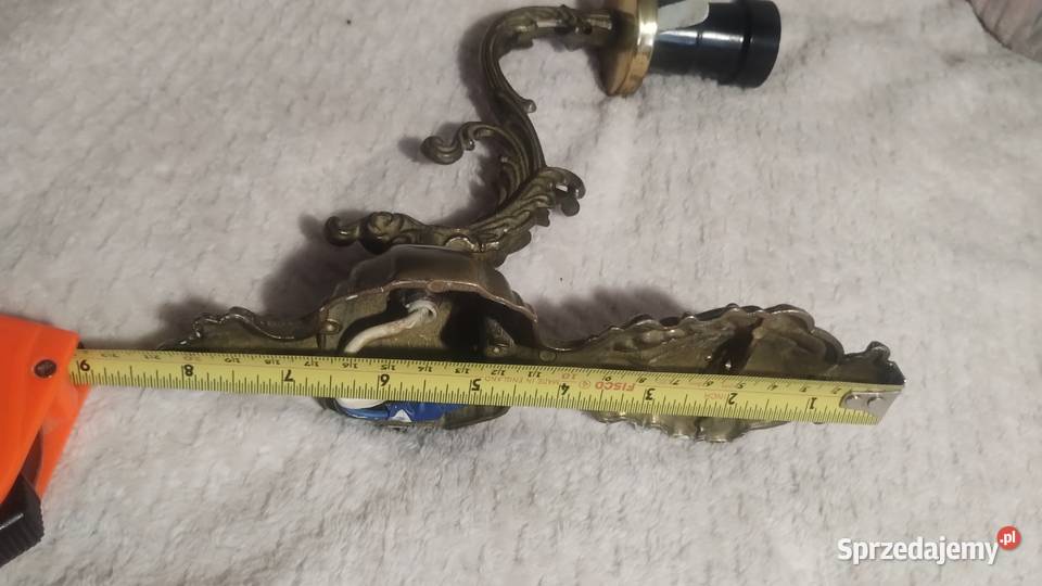 Mosiężny kinkiet Kolbuszowa