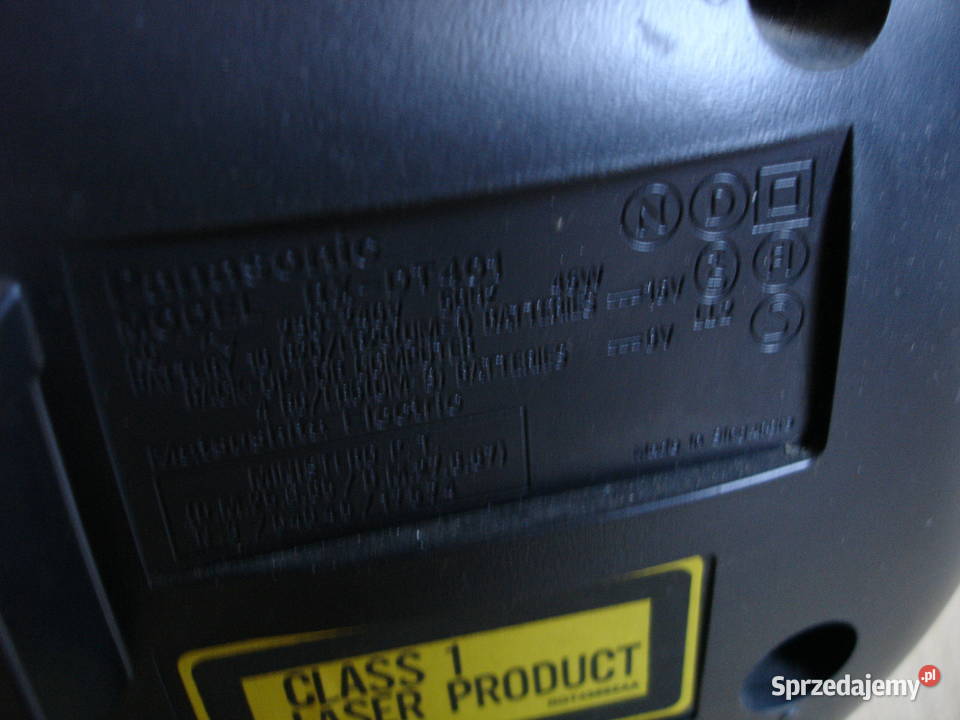 Radiomagnetofon PANASONIC RXDT401 Zielona Góra