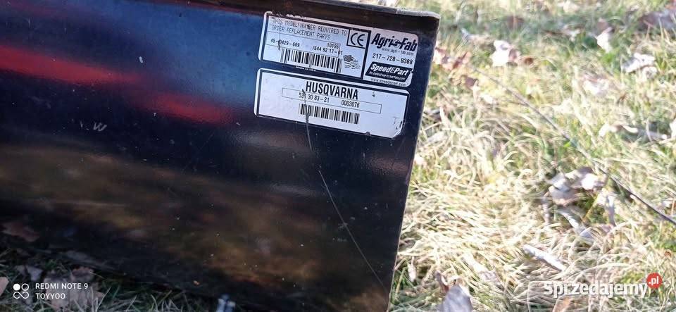 Traktorek kosiarka Husqvarna CT 131 z pługiem małopolskie Wadowice