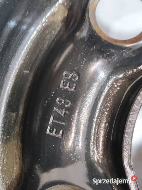 FELGA STALOWA R15 5X100 ET43 OC57MM 6JX15H2 świętokrzyskie