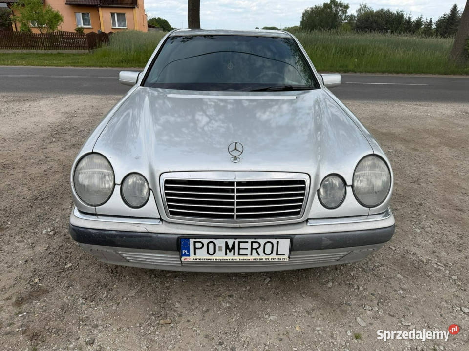 Mercedes E 200 gaz LPG zarejestrowany W210 elektryczne lusterka Zbąszyń sprzedam
