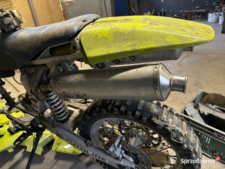 HUsqvarna 610 TE części tłumik wydech rura podlaskie Kosianka-Trojanówka