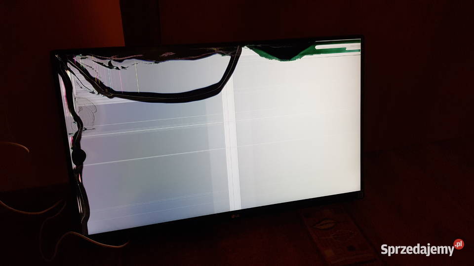 Monitor LG 27 4K 27UP650 UHD rozbity Lublin