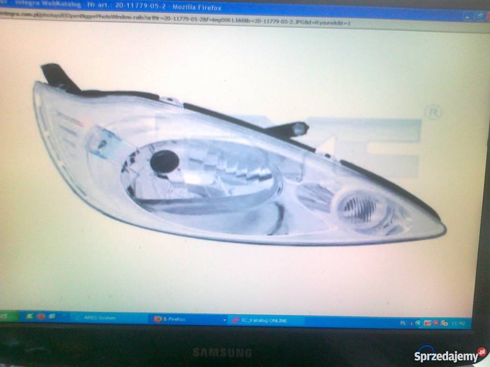 REFLEKTOR PR Z ELESIL H4 DO FORD KA 102008 mazowieckie