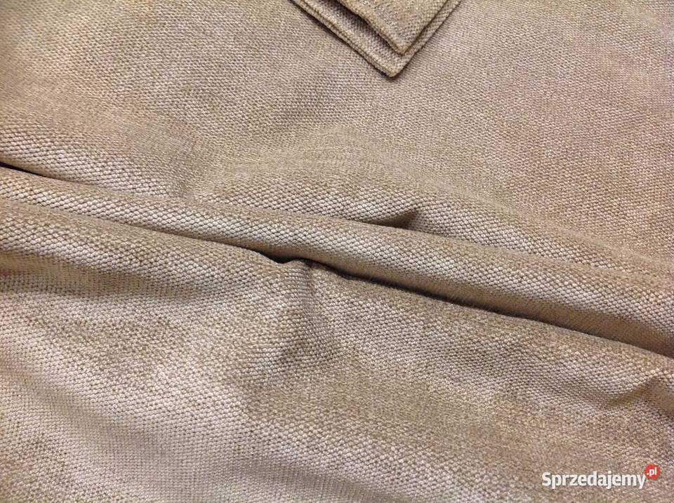 Piękne Zasłony Grube 2 j Nowe beżowy Nowa Sól