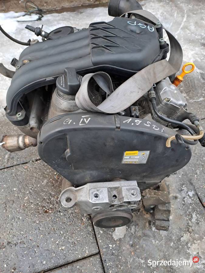 Volkswagen Caddy Golf IV 19 SDi silnik kompletny śląskie