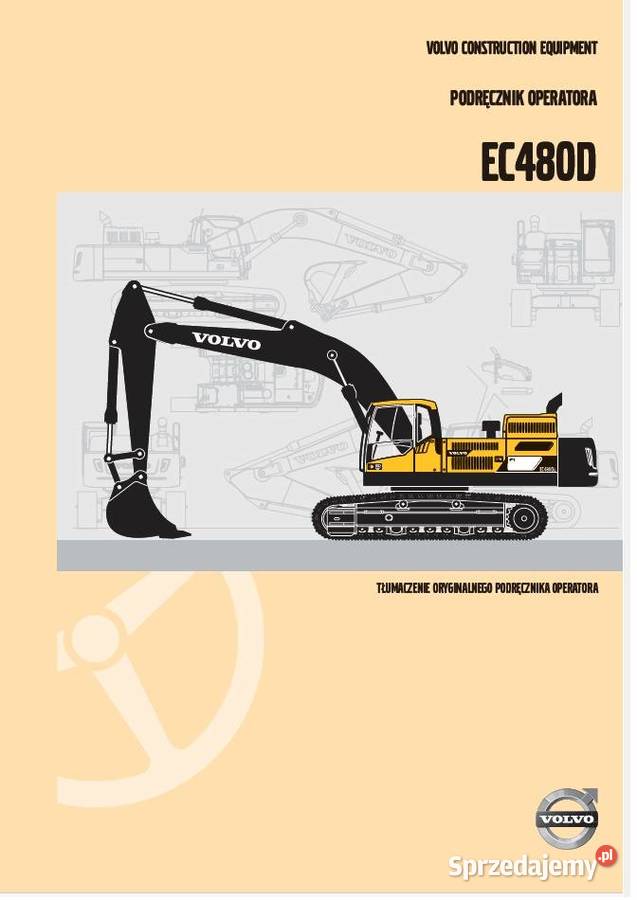 DTR Instrukcja obsługi VOLVO EC 180D EC 220D EC Rzeszów