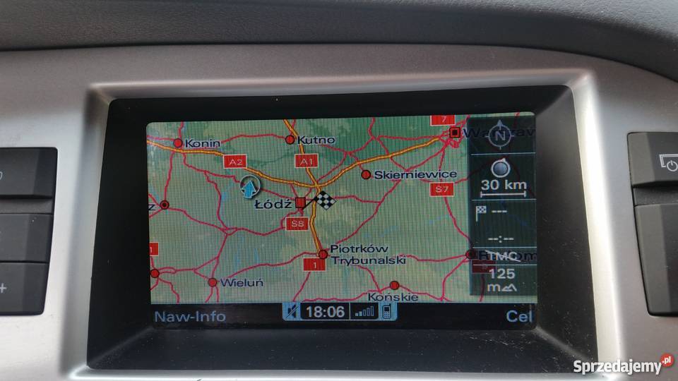 Aktualizacja AUDI MMI 3G BASIC BNavEU MAPA 5262 Poddębice