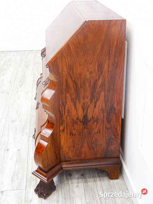 KOMODA drewniana NeoBarok SEKRETARZYK OTWIERANY Kalisz sprzedam