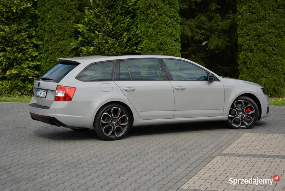 koda Octavia VRS Panorama Radar ACC Duża Navi Ostrów Mazowiecka