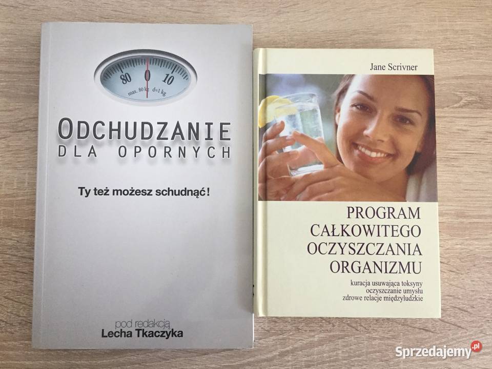 Zestaw 2 książki Odchudzanie opornych Program zdrowie, pierwsza pomoc Wrocław