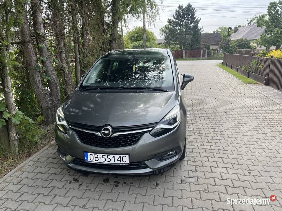 Opel Zafira 16 Benzyna 2016 86 321 Szary Stan kamera cofania Karczów