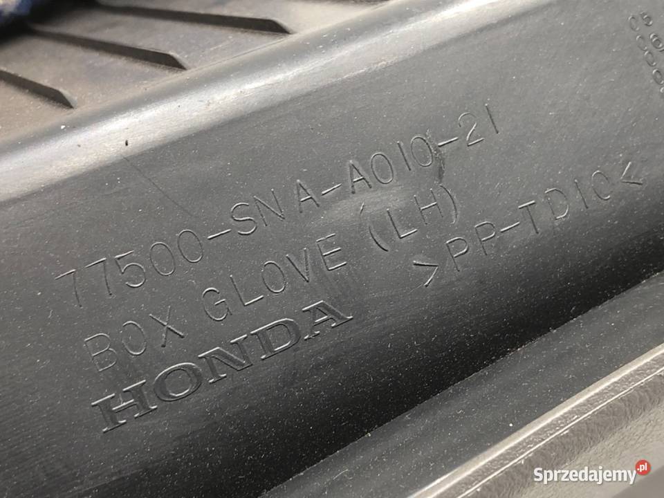 SCHOWEK PASAŻERA HONDA CIVIC VIII SedanLimuzyna Schowki, półki sprzedam