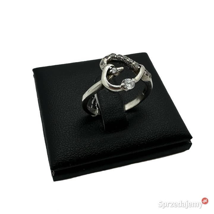 Srebrny pierścionek próby 925 28g Rozmiar 16 Elbląg