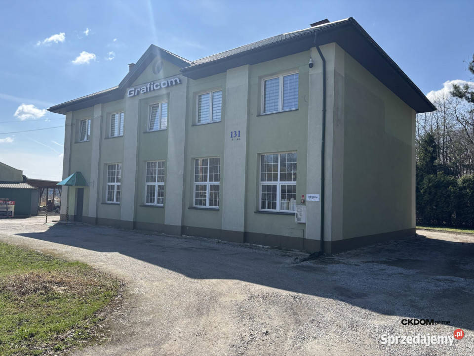 Obiekt usługowoprodukcyjny z mieszkaniem Starach Starachowice