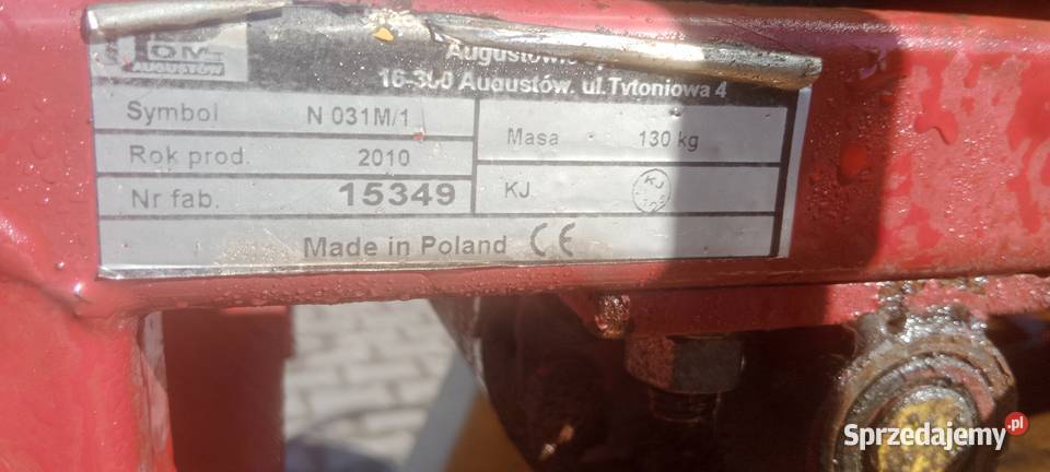 Rozsiewacz motyl Ciepielewo