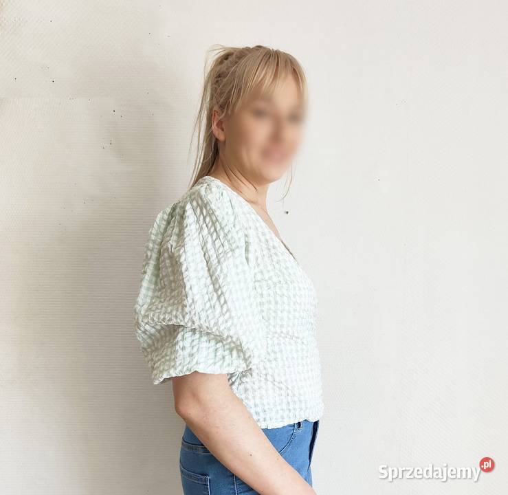 Bluzka Kappahl XS 34 S 36 crop top cottagecore Bluzki i koszule zachodniopomorskie Szczecin